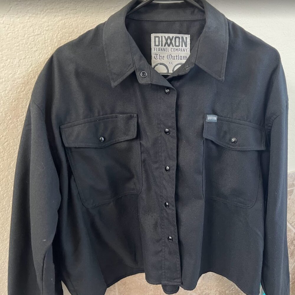 Dixxon flannel crop “The Outlaw”